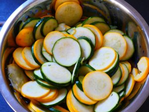 courgette - terrine courgettes menthe ricotta - dans la cuisine d'anais