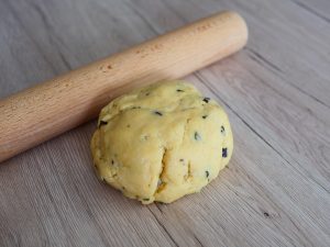 pâte sablée salée basilic