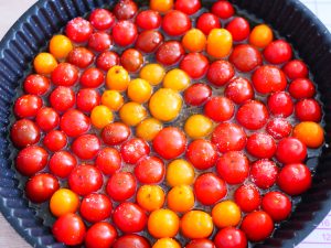 tarte tatin tomates - tomates marinées