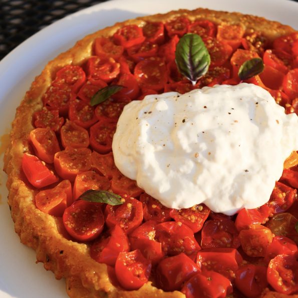 tarte tatin tomates cerises