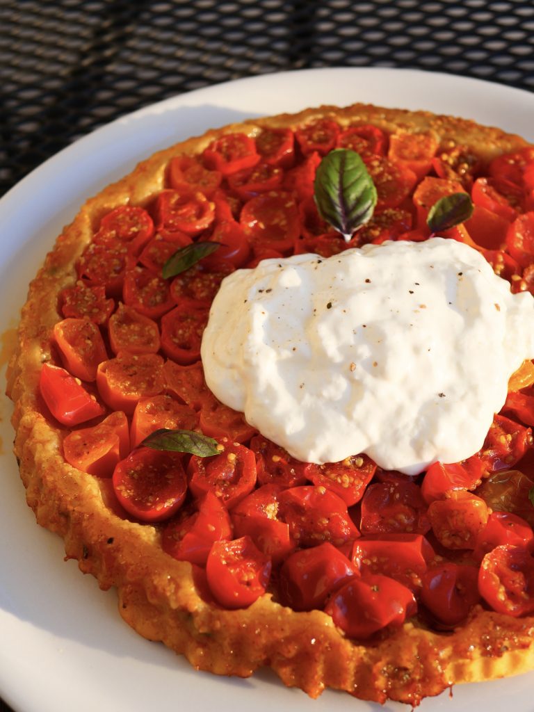 tarte tatin tomates cerises