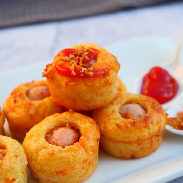 muffins hot dog - dans la cuisine d'anaïs