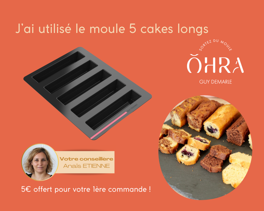 moule cake long Guy Demarle - Dans la cuisine d'Anaïs