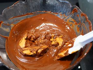 chocolat + beurre de cacahuètes - dans la cuisine d'anais