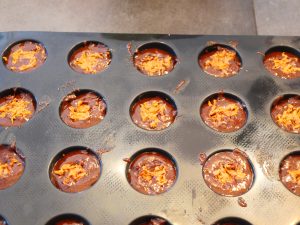 préparation gateau chocolat beurre de cacahuètes - dans la cuisine d'anais