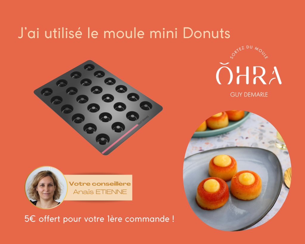 moule mini donuts Guy Demarle - Dans la cuisine d'anais