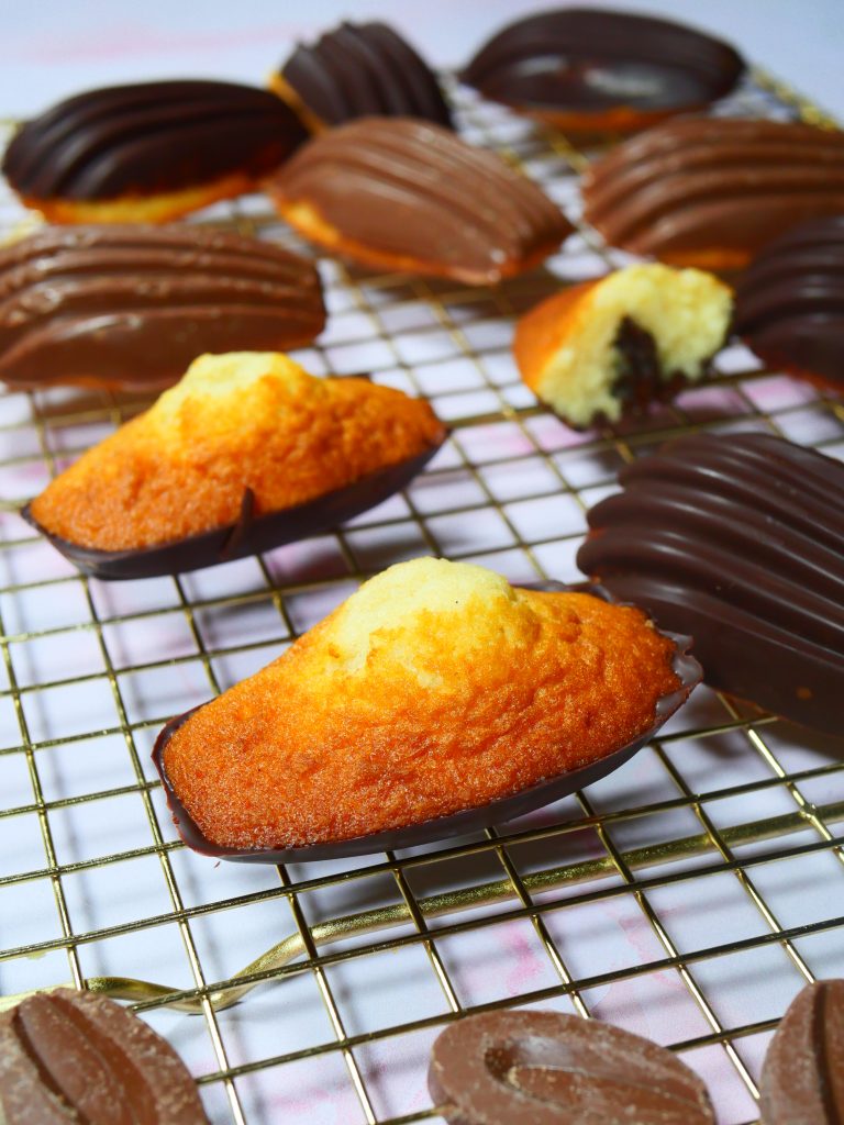 madeleine coque chocolat - dans la cuisine d'anais