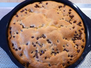 gâteau de Savoie aux pépites de chocolat - dans la cuisine d'anais